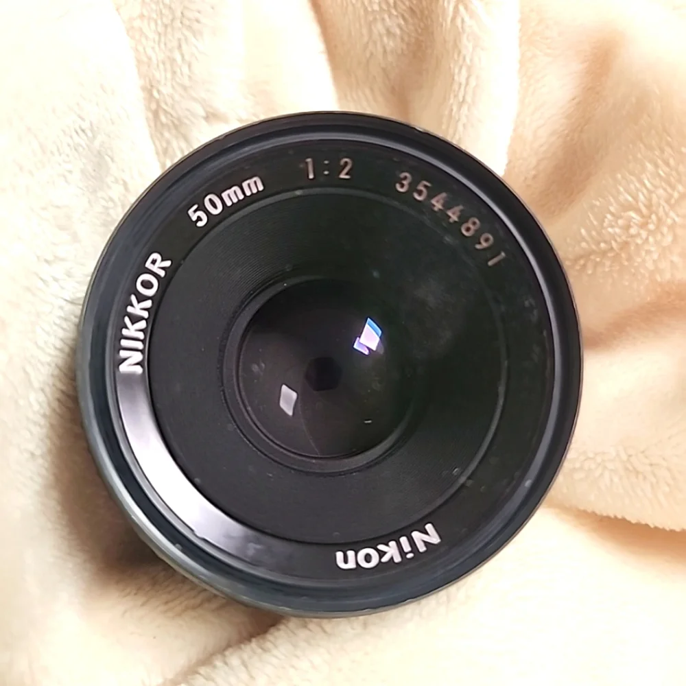 Nikon Nikkor 50mm F/2 AI Manual Focus Lens w/ cap